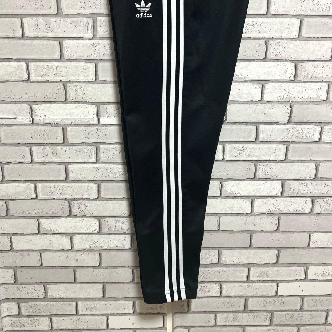 セール《美品》adidas originals☆ジャージパンツ 刺繡ロゴ 黒 L