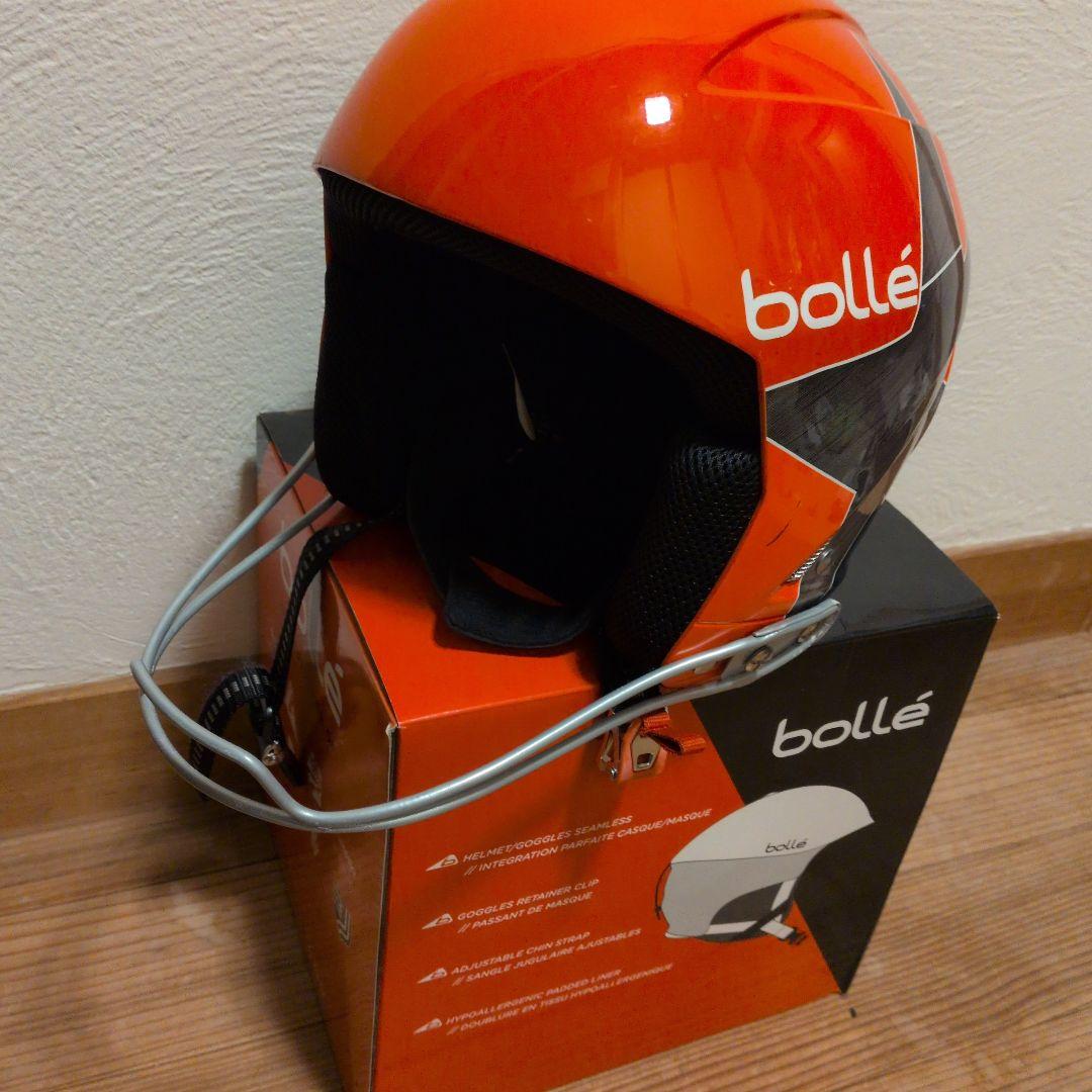 Fis対応　bolle スキーヘルメット　チンガード付