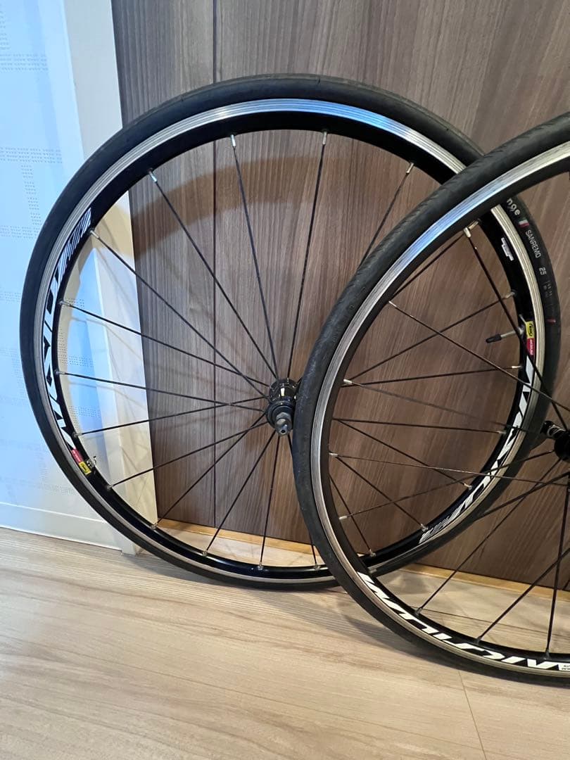 即購入OK MAVIC AKSIUM ELITE、AKSIUM完組ホイール