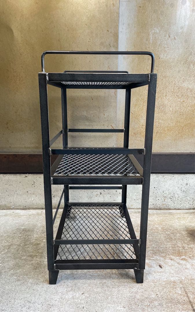 アイアンラック　植物棚　インダストリアル　キッチンラック　アイアン家具