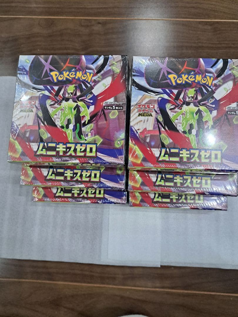 ポケモンカードゲーム ムニキスゼロ 6BOXセット新品未開封シュリンク付き