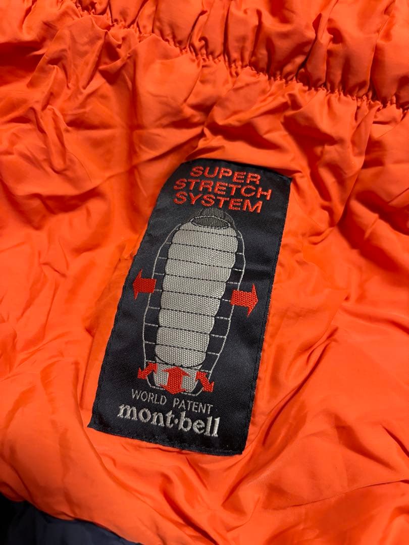 モンベル　mont-bell 寝袋　♯4 Burrow Bag