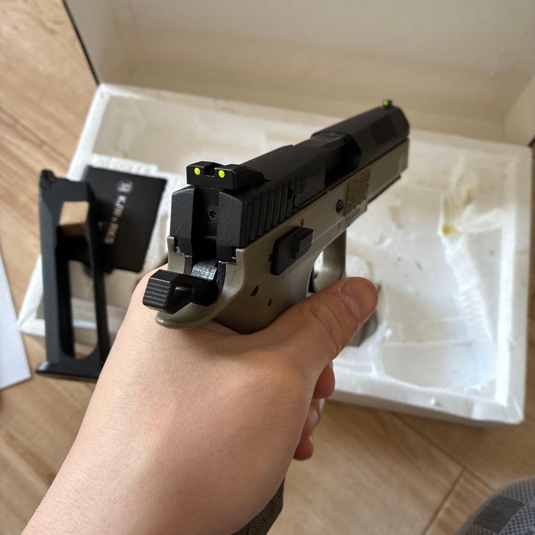 KJ WORKS CZ P-09 ガスガン タン