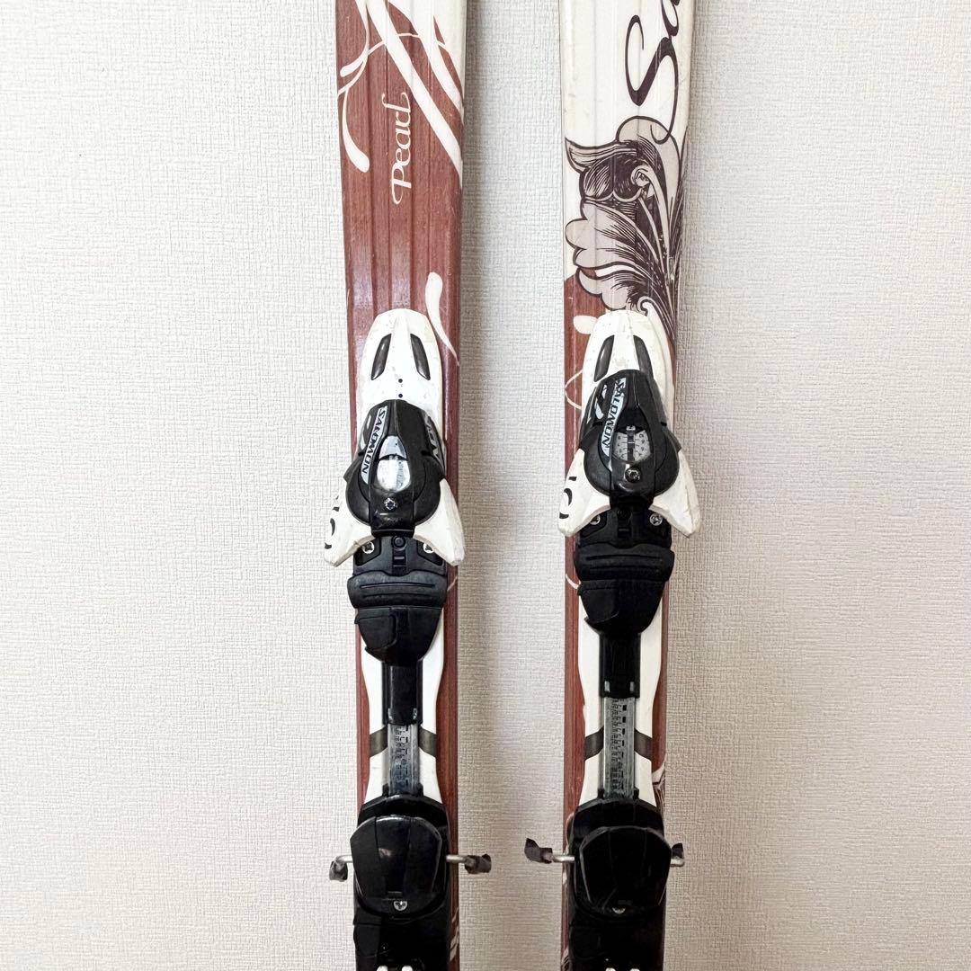 salomon pearl スキーセット板158cm