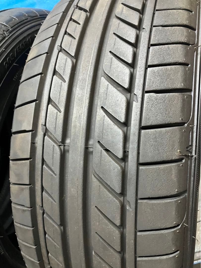中古タイヤ4本セット205/50R17 93V GOODYEAR グッドイヤー