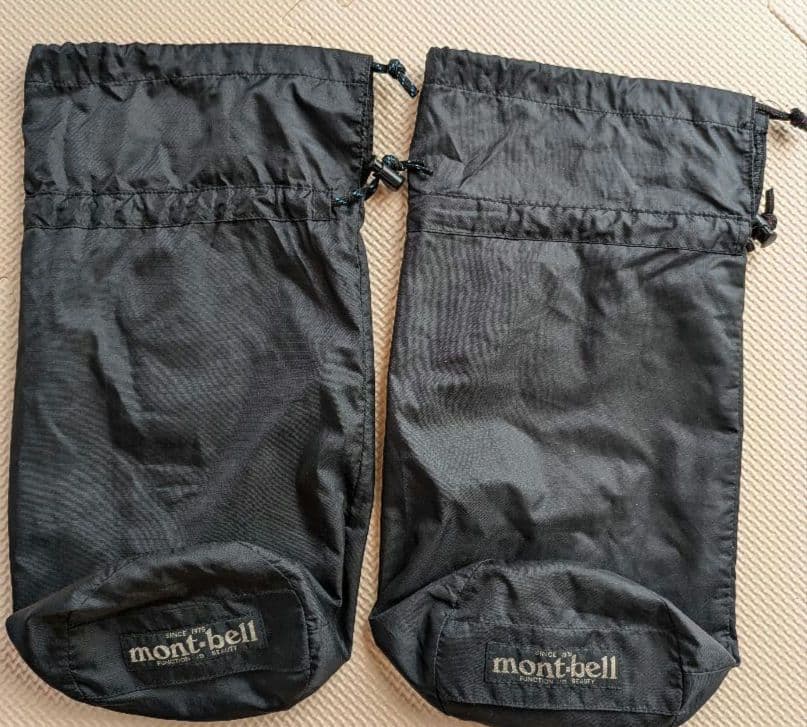 mont-bellスキーウェア上下 女性用収納袋付