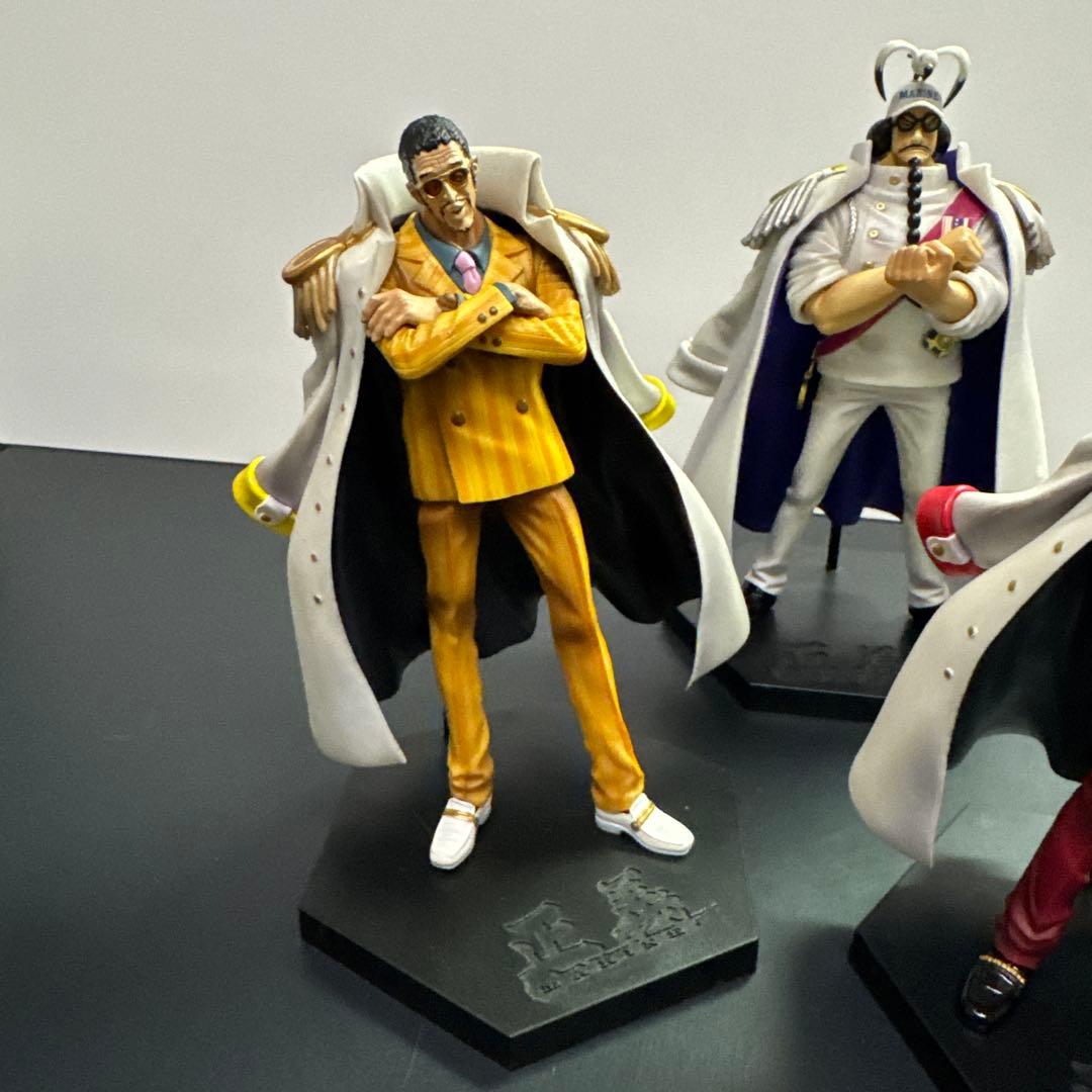 ワンピース ONE PIECE フィギュア 海軍 センゴク＋三大将 グラメン