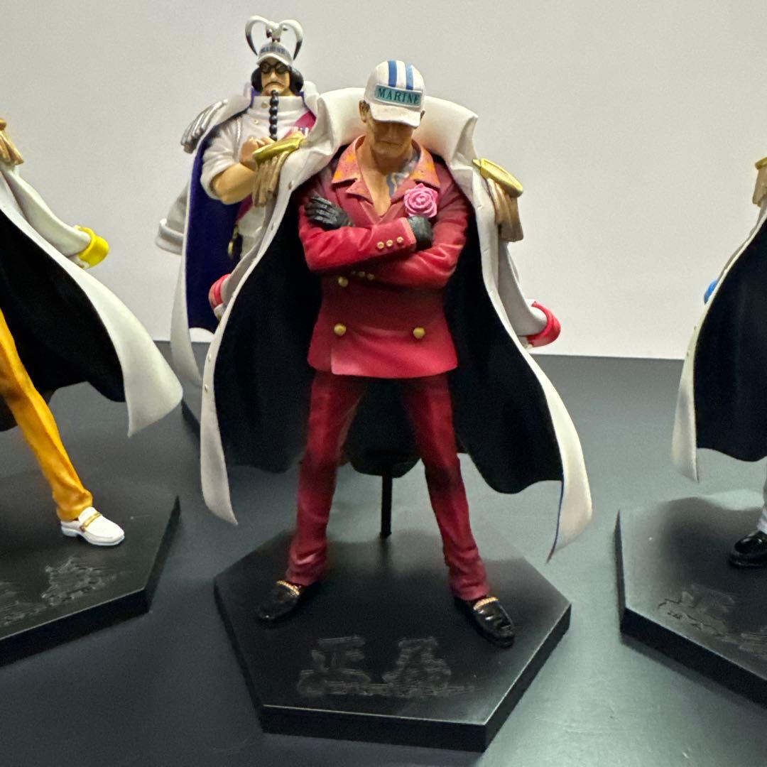 ワンピース ONE PIECE フィギュア 海軍 センゴク＋三大将 グラメン