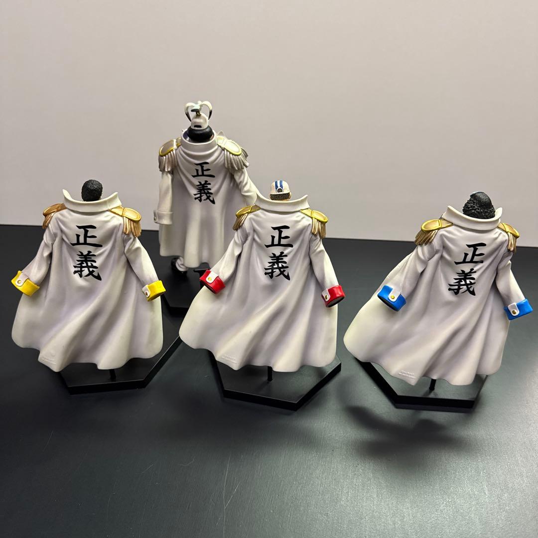 ワンピース ONE PIECE フィギュア 海軍 センゴク＋三大将 グラメン