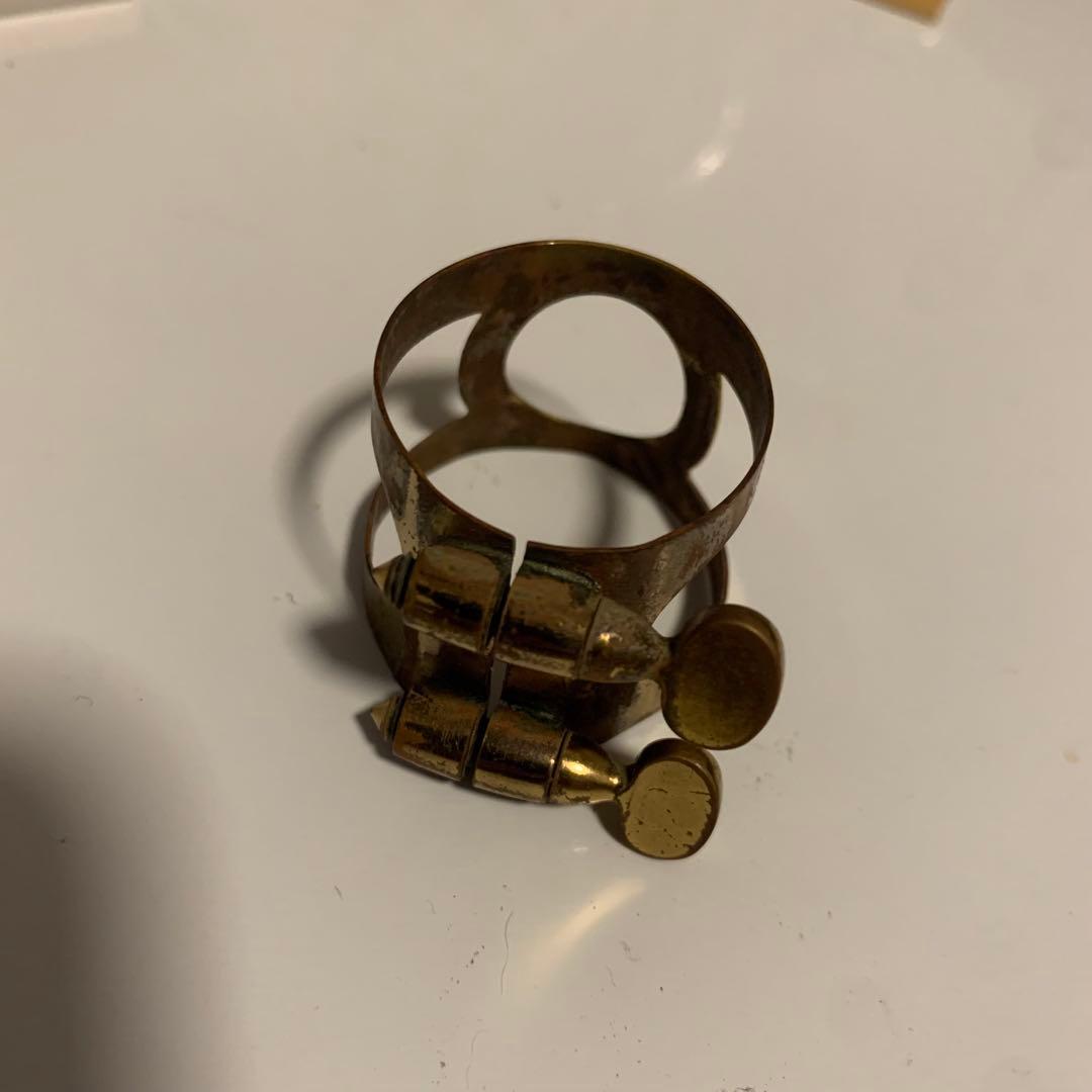 Selmer サックスリガチャー ヴィンテージ　スモールIN アルトサックス