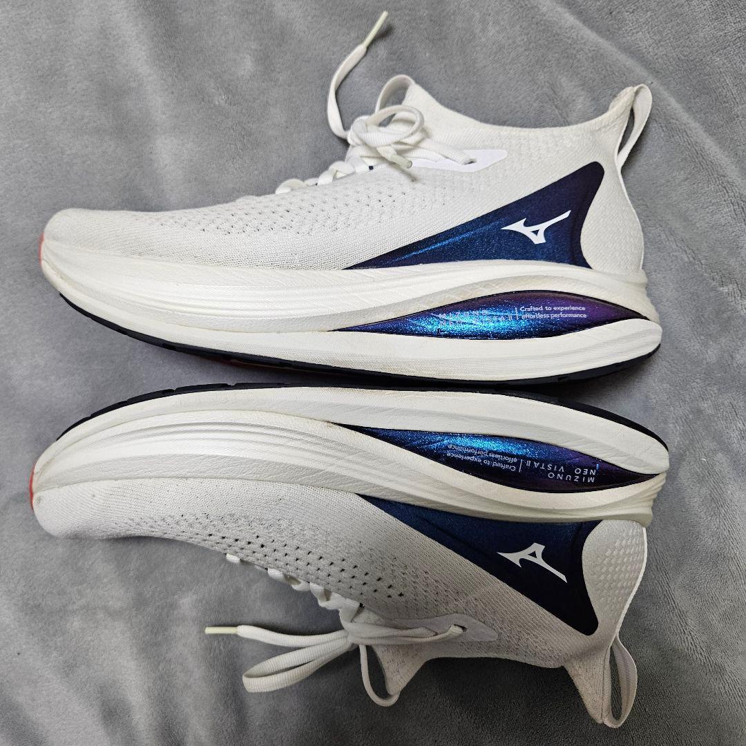 Mizuno NEO VISTA 2 　27cm ホワイト/ネイビー