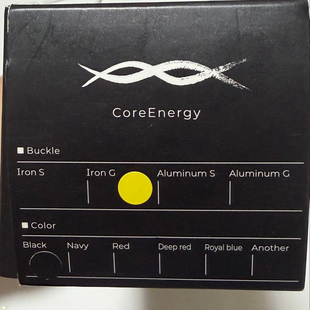 【新品未使用】コアエナジー 野球ベルト CoreEnergy ブラック