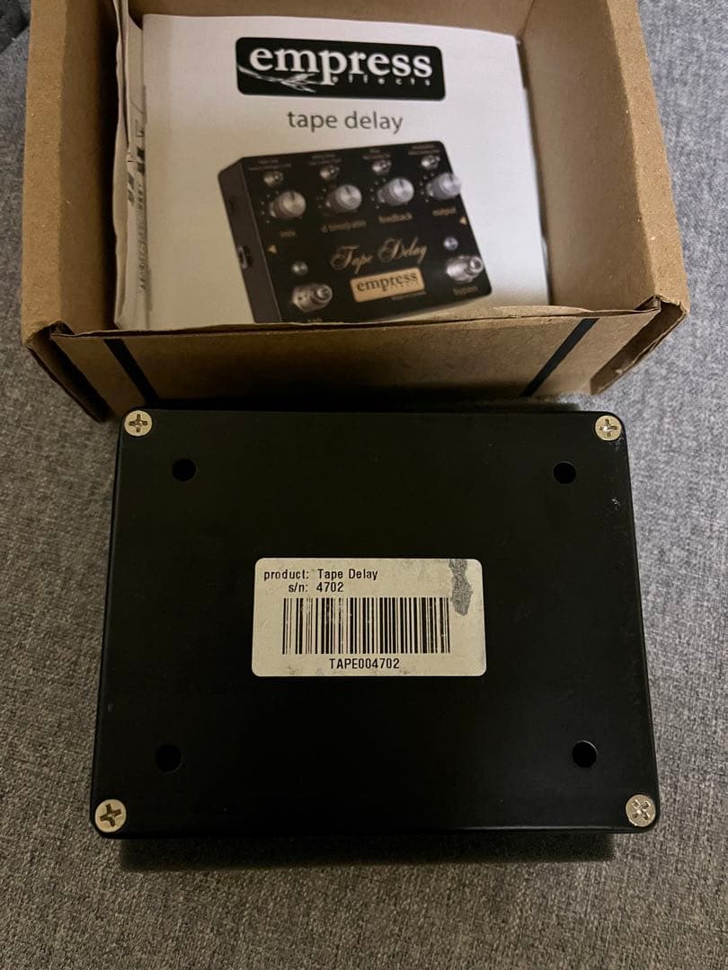 ギター empress effects tape delay