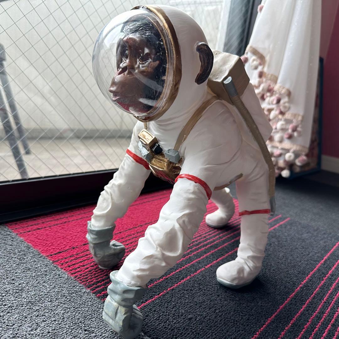 ★展示品★ KARE カレ スペースモンキー デコフィギア インテリア 置物