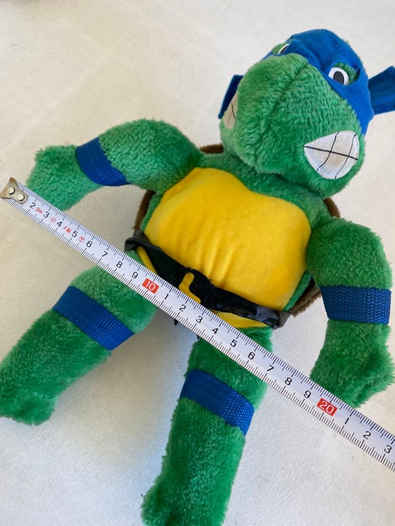 80's ミュータント　タートルズ　ニンジャタートルズ　レオナルド　ぬいぐるみ