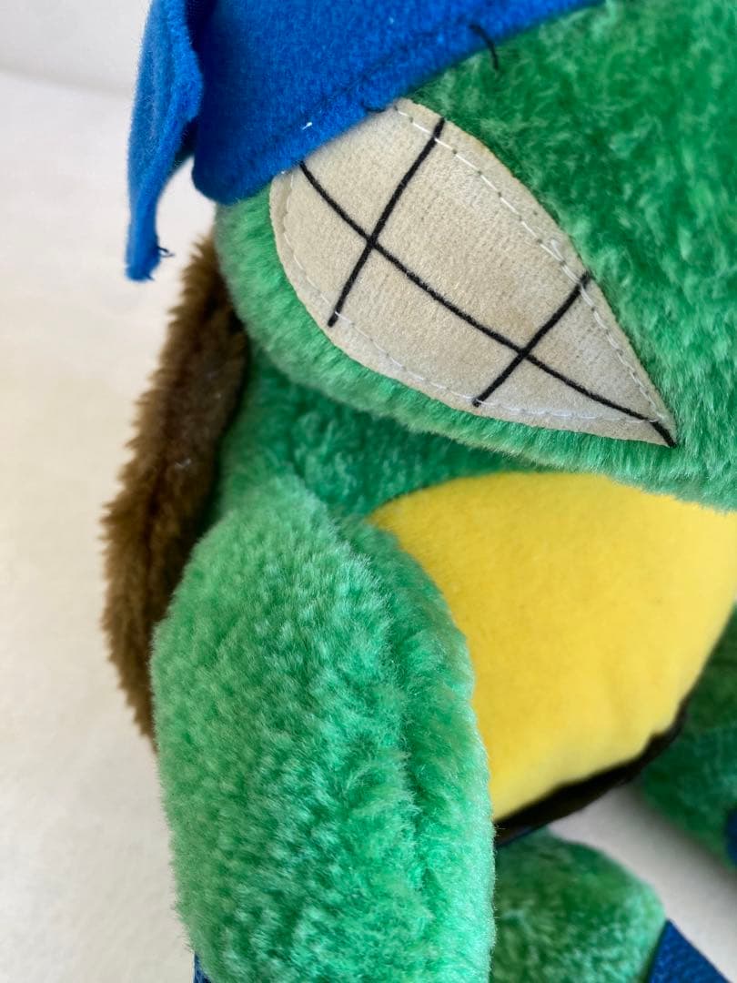 80's ミュータント　タートルズ　ニンジャタートルズ　レオナルド　ぬいぐるみ