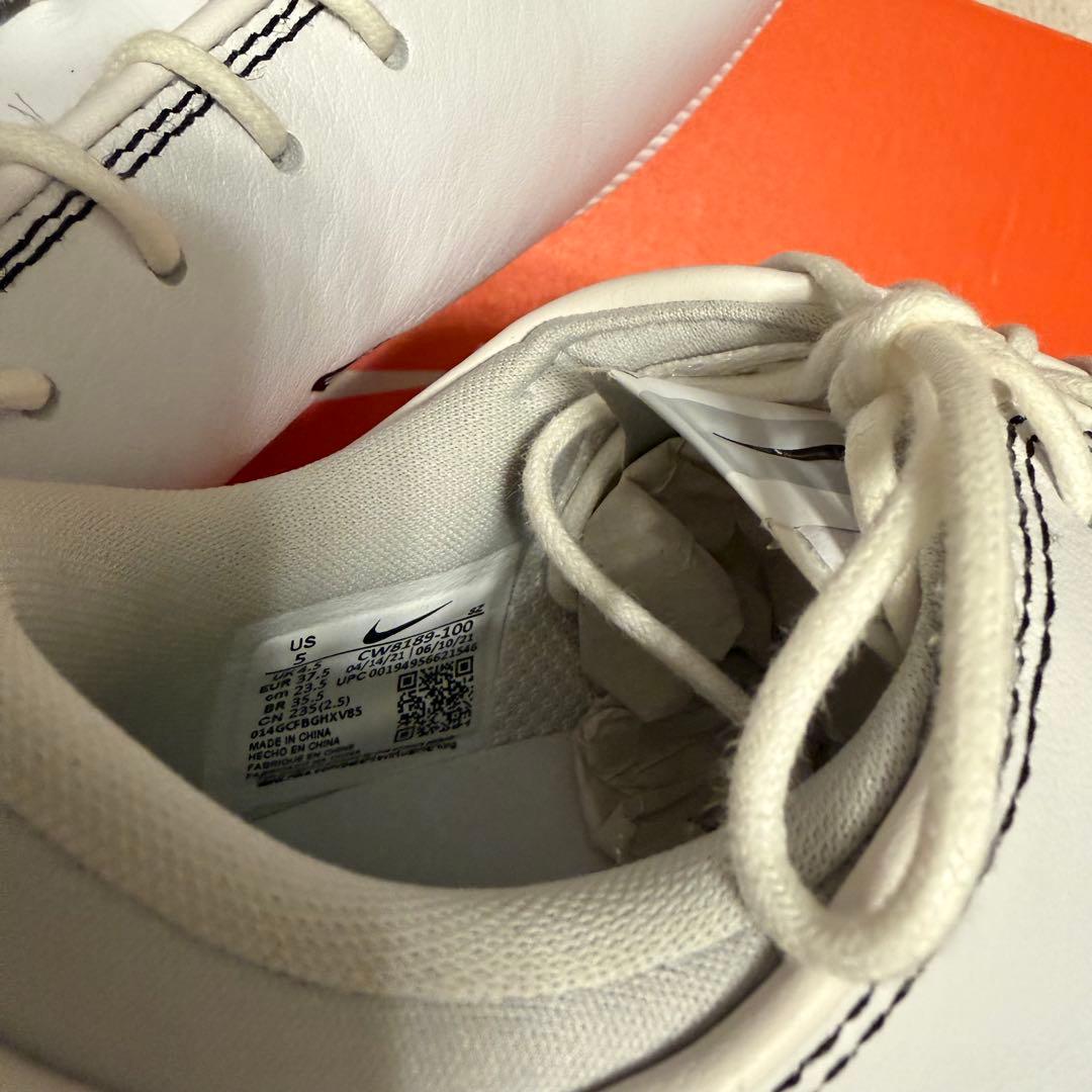NIKE レディース　ゴルフシューズ　レザー　23.5㎝
