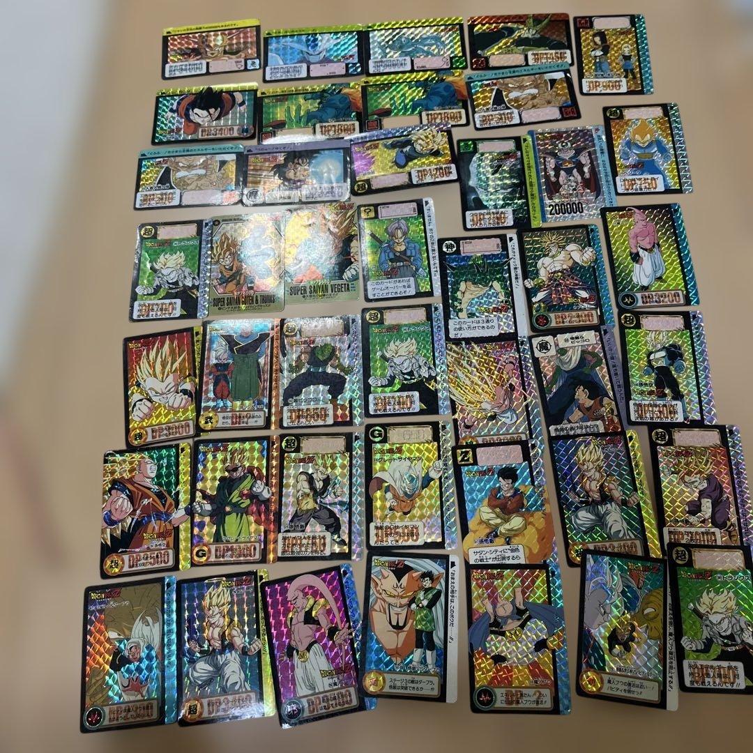 ドラゴンボールZ セル カードセットレアめくれるカードキラレア多数あり４８枚