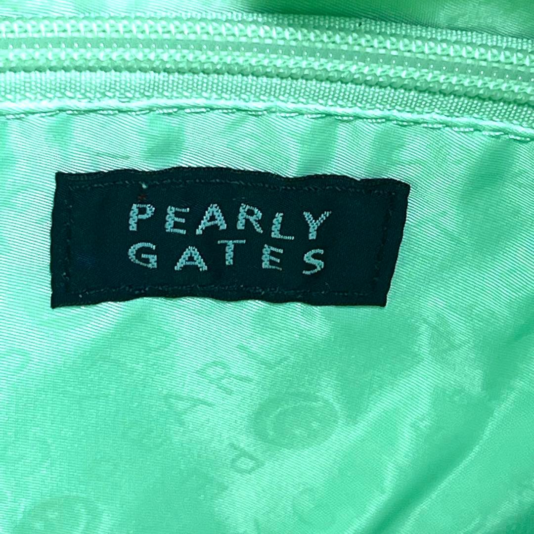 【新品未使用】PEARLY GATES ミントグリーン カートバッグ