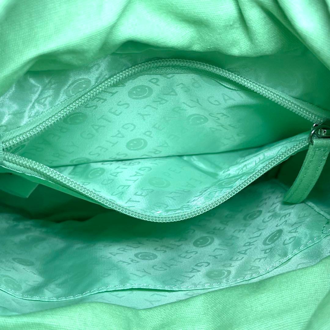 【新品未使用】PEARLY GATES ミントグリーン カートバッグ