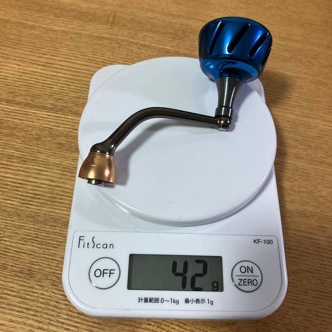 美品　早い物勝ち　ダイワ用　マシンカットハンドル　60mm ドレス　スタンド