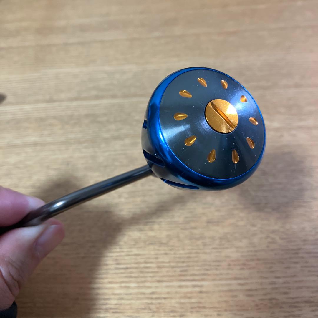 美品　早い物勝ち　ダイワ用　マシンカットハンドル　60mm ドレス　スタンド