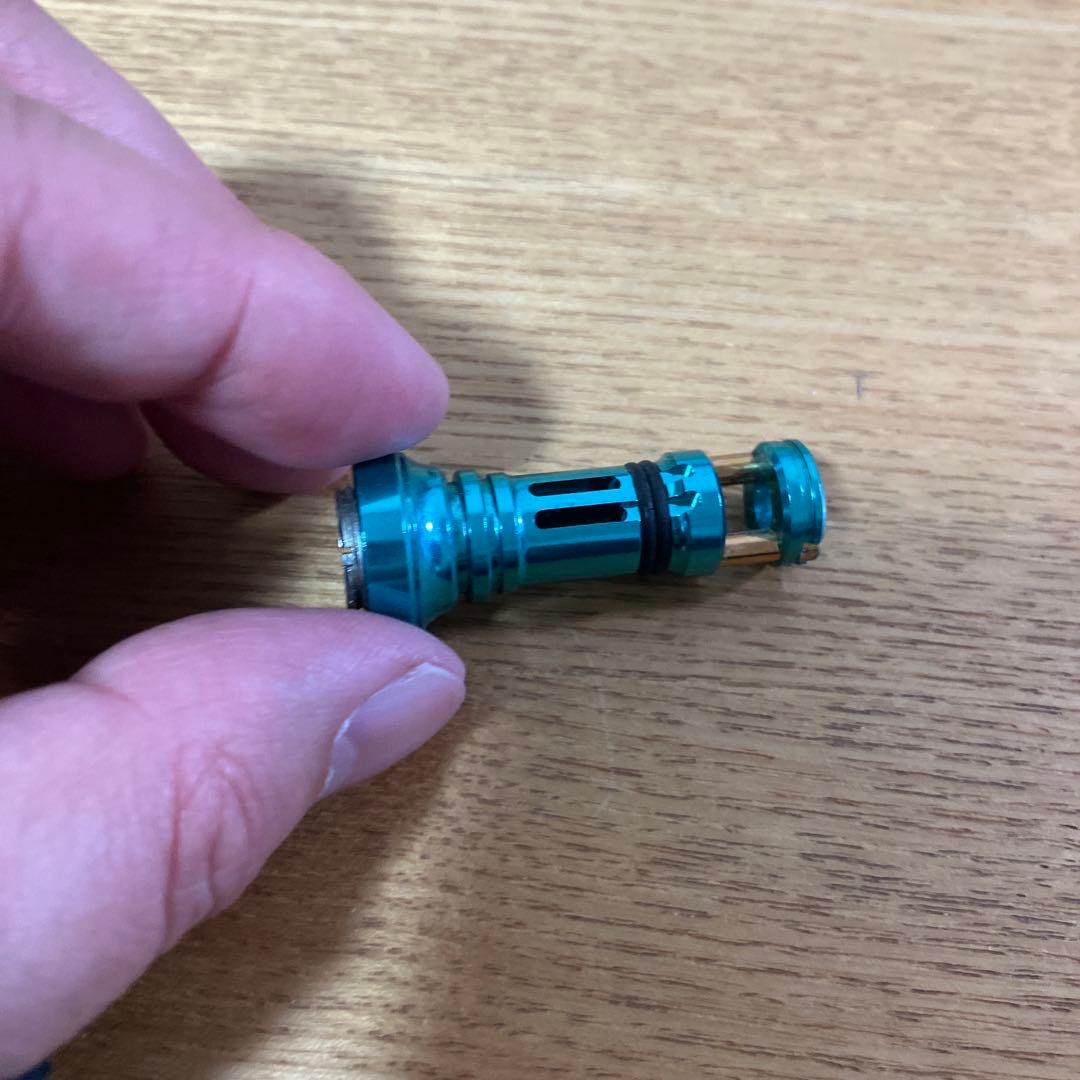 美品　早い物勝ち　ダイワ用　マシンカットハンドル　60mm ドレス　スタンド