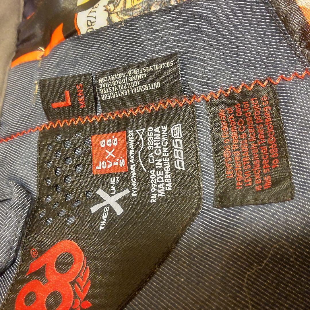 686×LEVI'S コラボ　スノーボードパンツ　ダークブルー