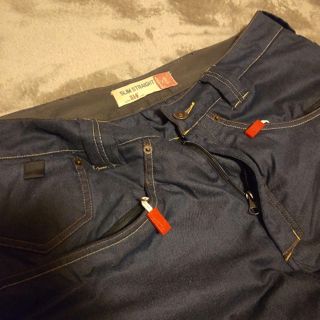 686×LEVI'S コラボ　スノーボードパンツ　ダークブルー