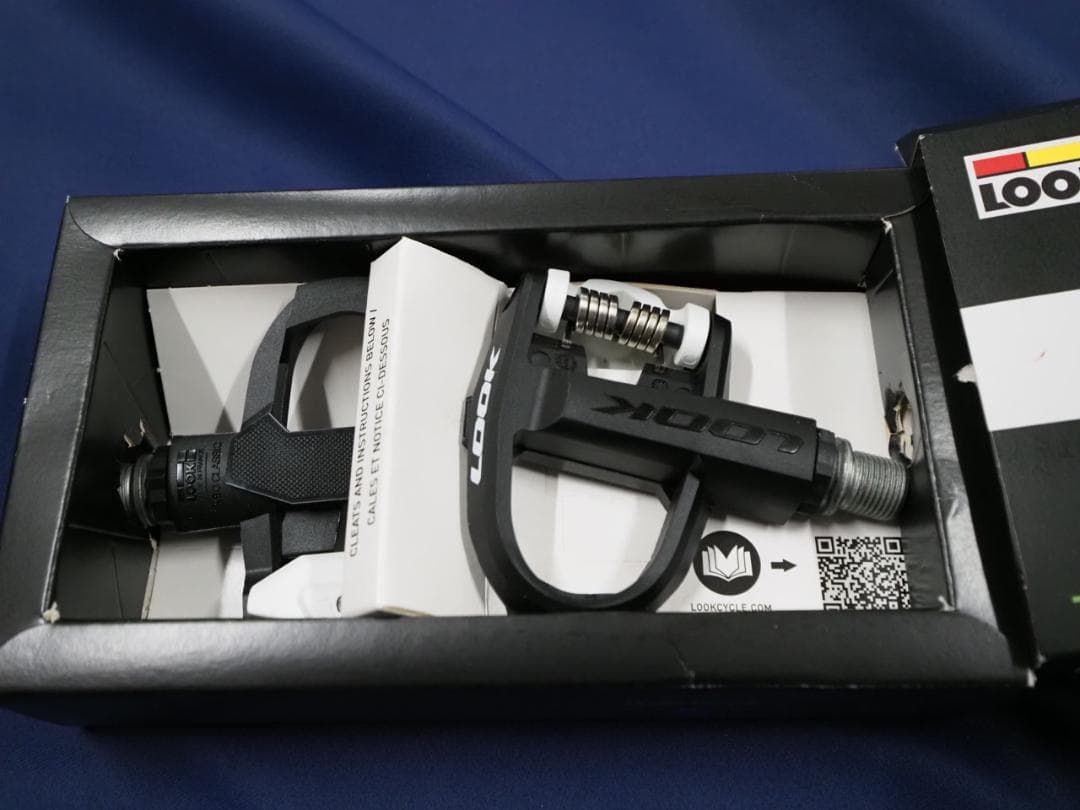 ビンディングペダル LOOK CLASSIC 3　BLACK WHITE