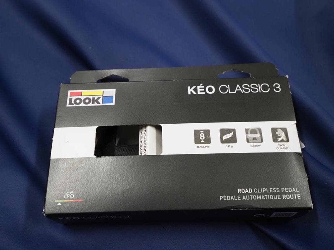 ビンディングペダル LOOK CLASSIC 3　BLACK WHITE