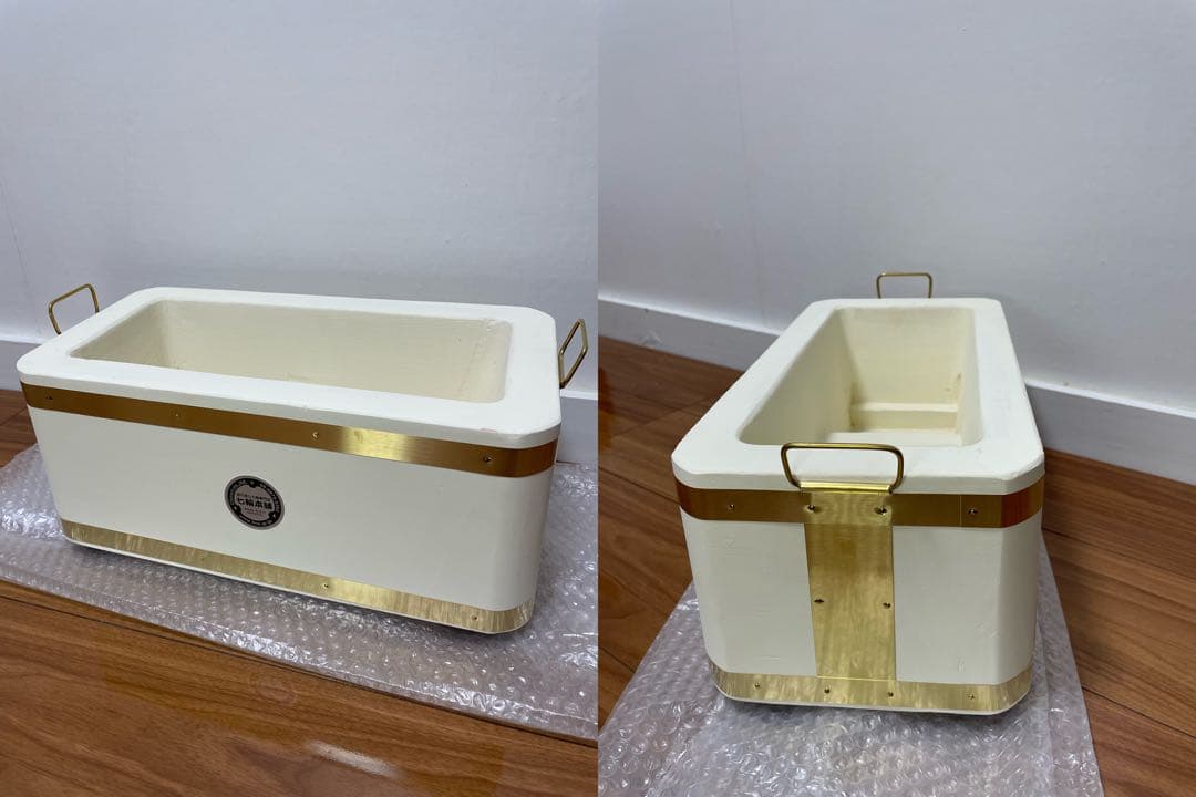 入手不可品 一点限り 長角特大蓋付 最高級 天然珪藻土切り出し七輪 伝統工芸