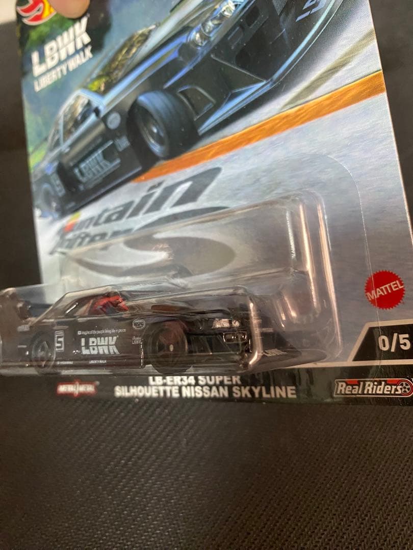 B*S様 HOT WHEELS LIBERTY WALK LB-ER34 BLA