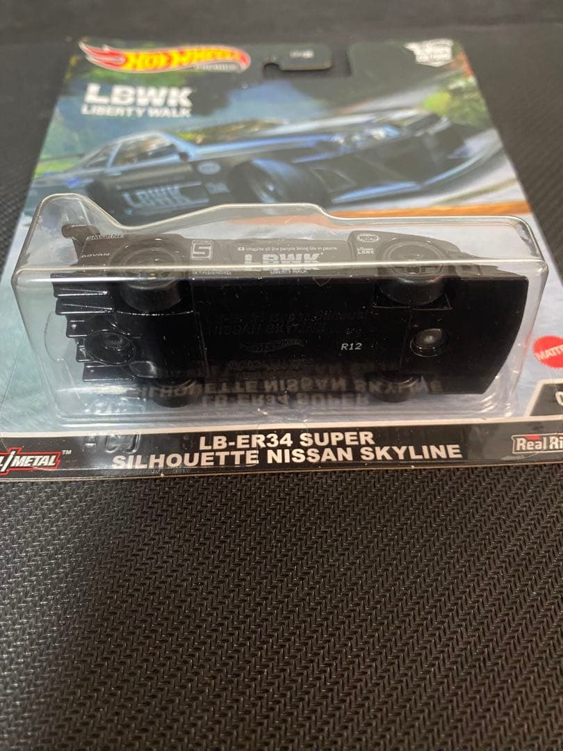 B*S様 HOT WHEELS LIBERTY WALK LB-ER34 BLA