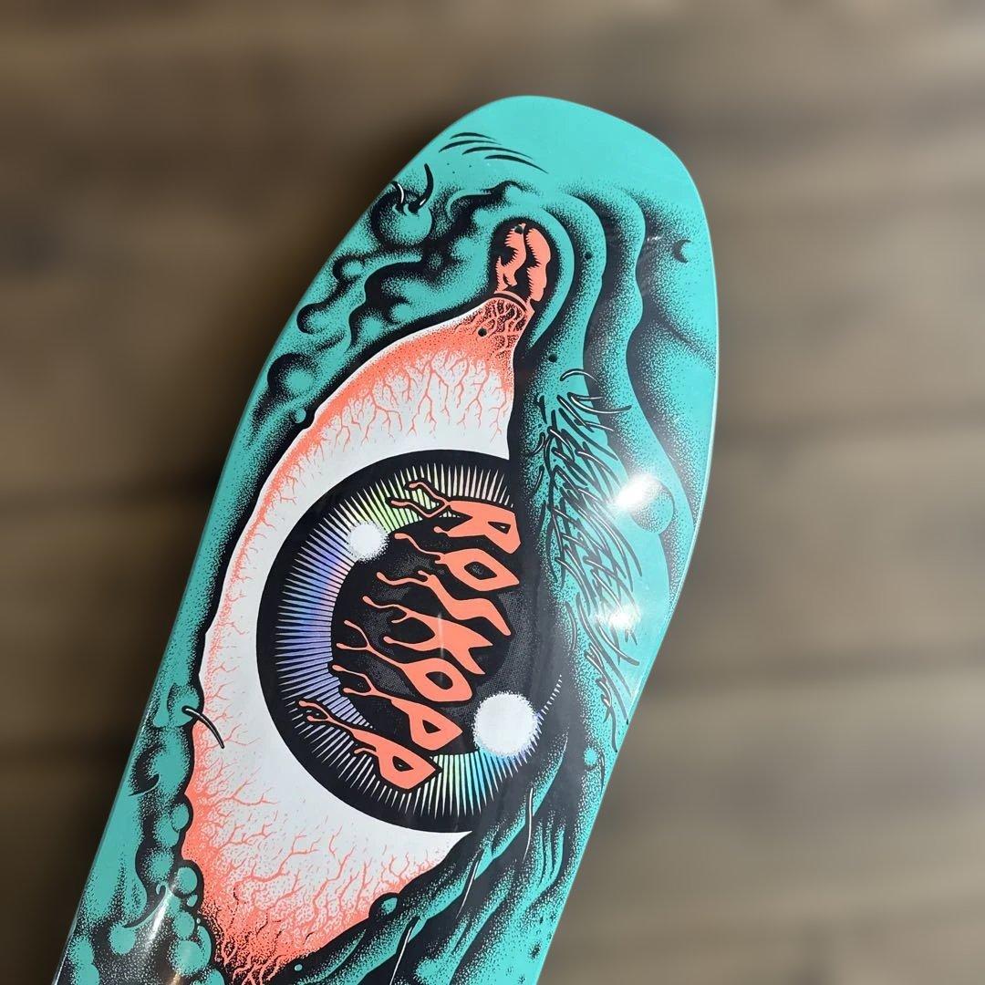 RobRoskopp Eye Designスケボーデッキ10.21×30.24㌅