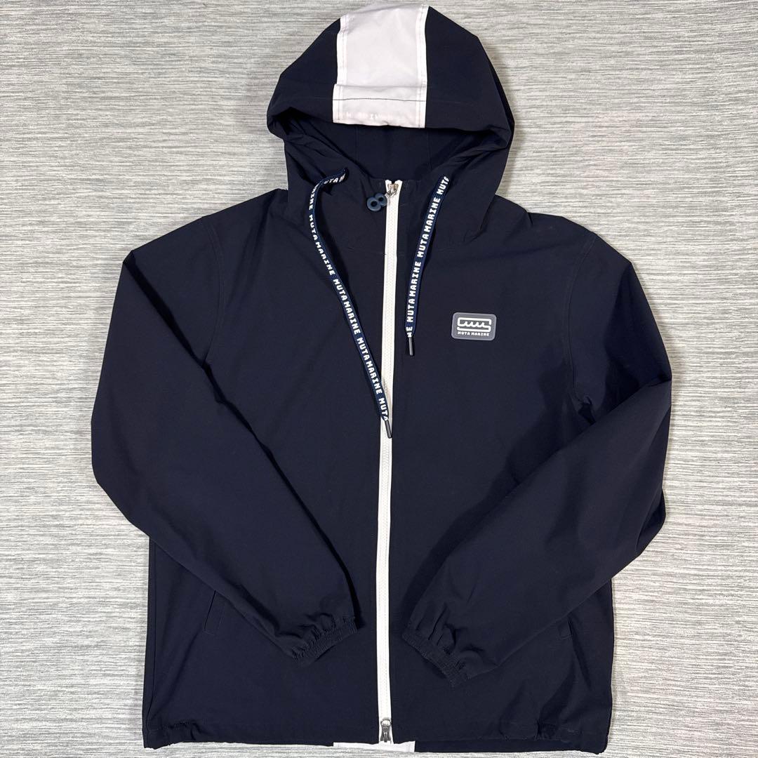 美品　muta MARINE ジップパーカー