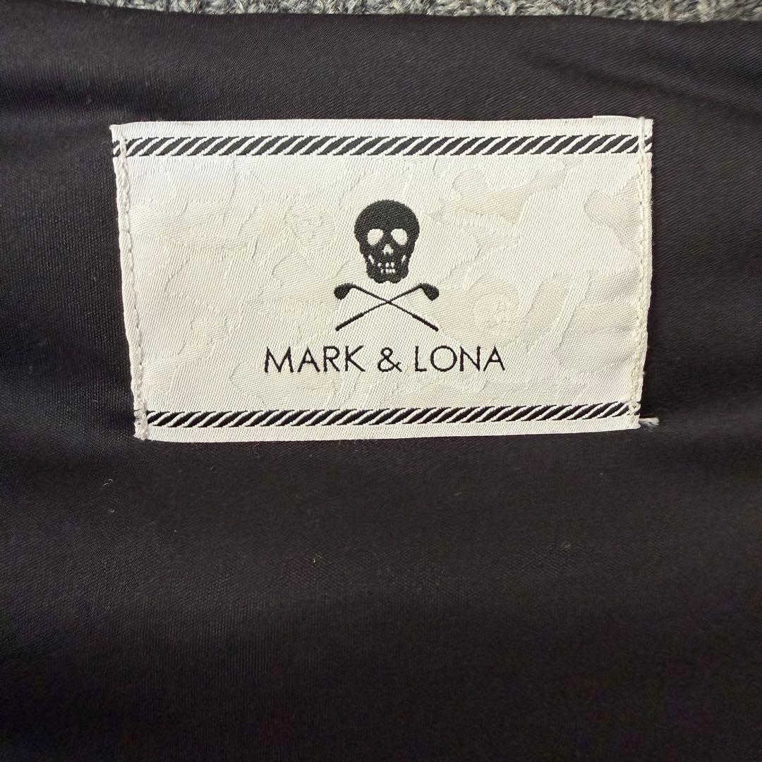 MARK ＆ LONA グレー ゴルフジャケット ウール