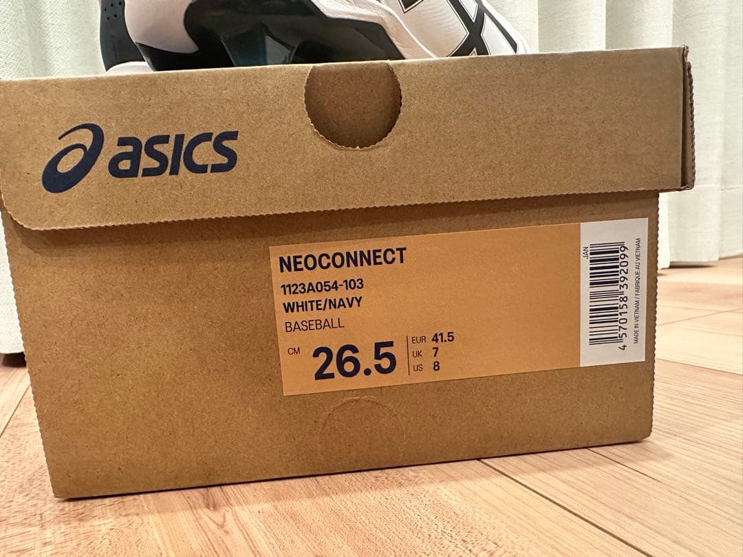 ASICS NEOCONNECT 野球用スパイクシューズ 26.5cm