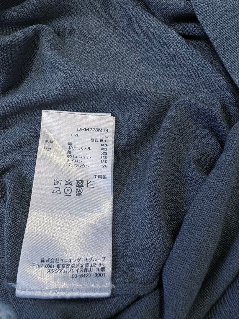 BRIEFING WASHABLEモックネック ニット　ブリーフィング　golf
