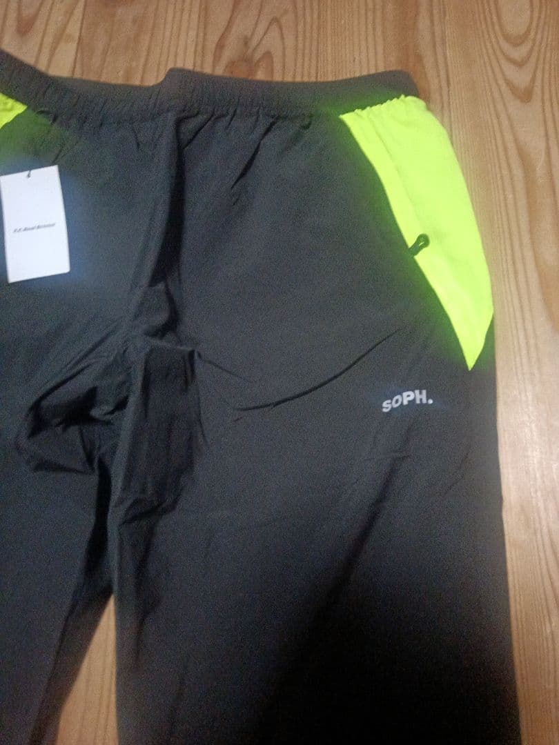 F.C.RealBristolSOPH.ウォームアップパンツブラックイエローL