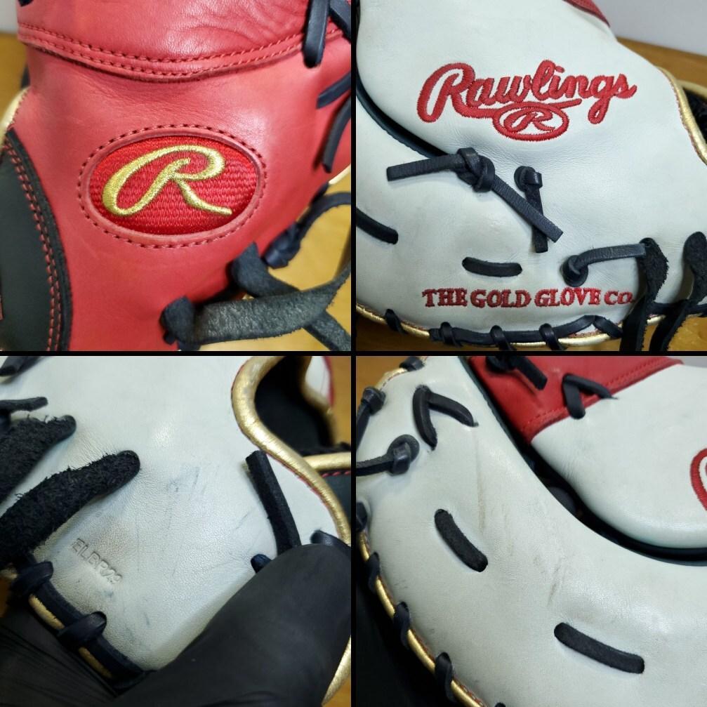 ローリングス HOH ゴールド カラーパッチ ファーストミット 軟式グローブ
