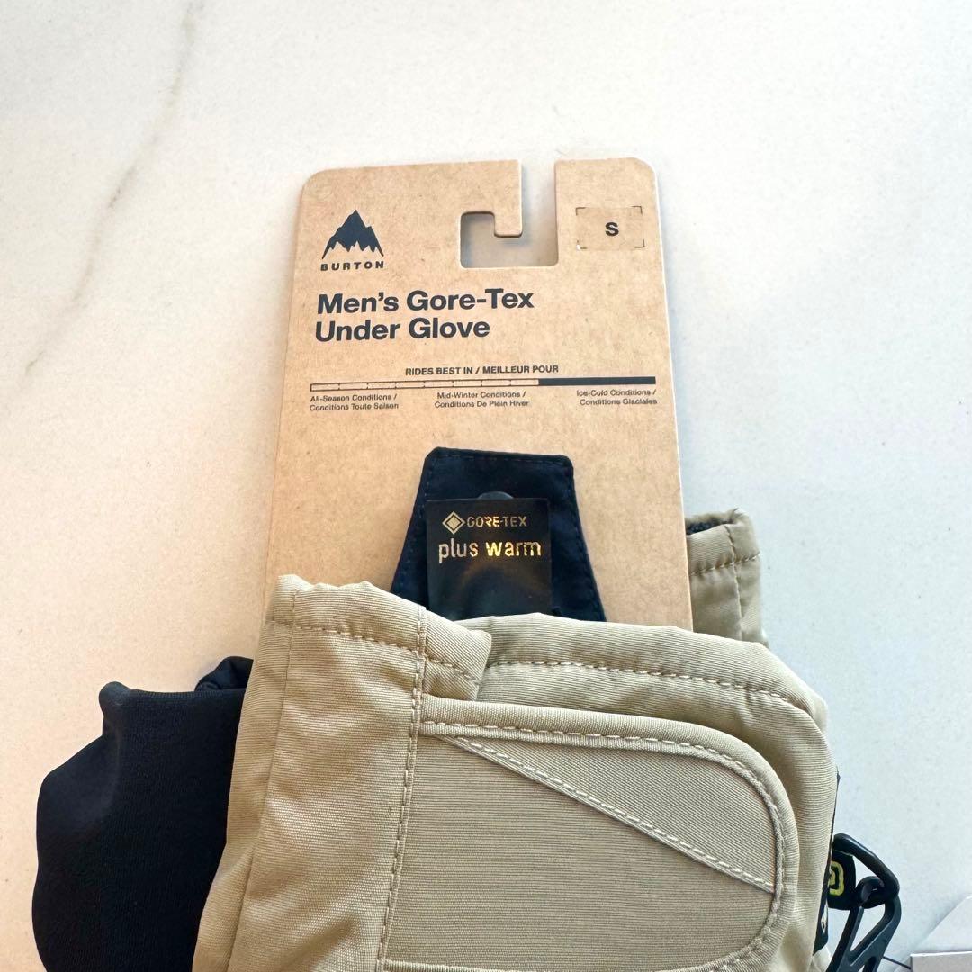 新品 Burton ゴアテックス インナー付きグローブ メンズ S