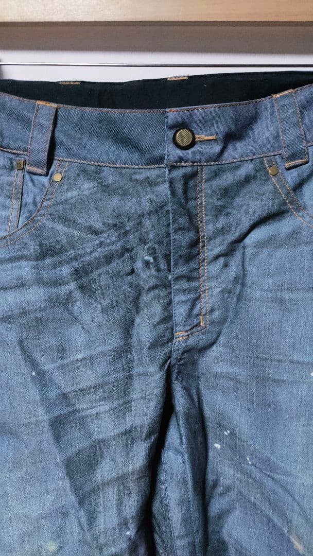 【686 ロクハチ】スノーボードウェアパンツ ズボン デニム柄 メンズ