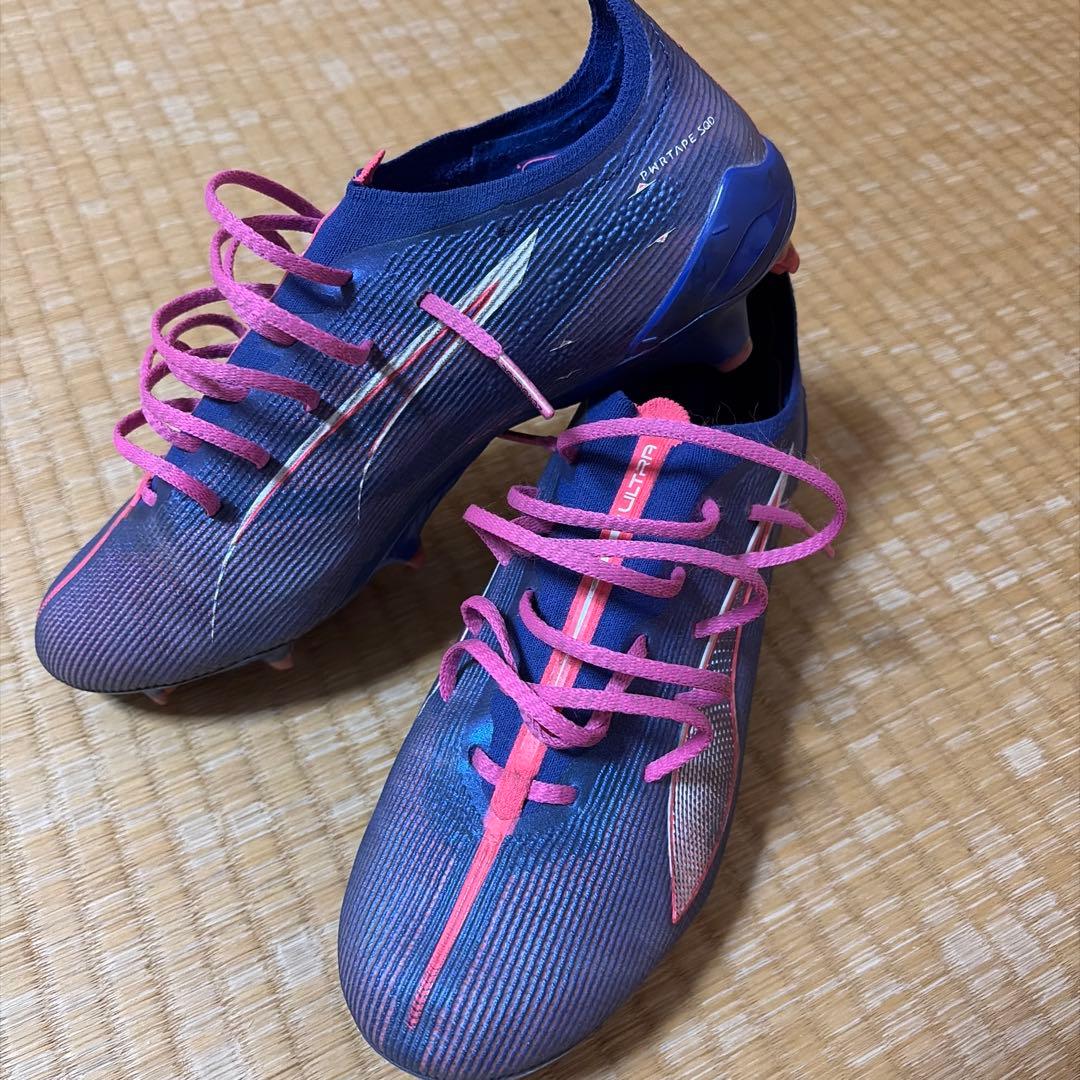 PUMA ULTRA ネイビー/ピンク サッカーシューズ　fg