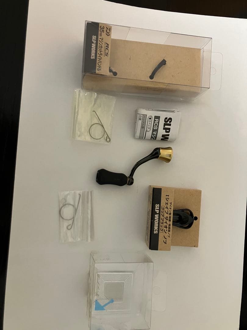 【超美品】RCS 35mm マシンカットライトハンドルと未使用ザイオンノブセット