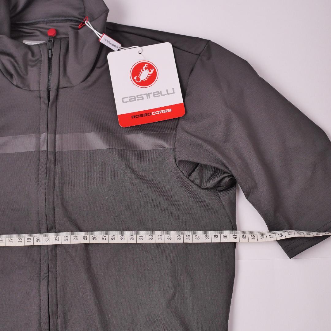 新品/定価2.5万/カステリ/ROSSO/サイクルジャージ/メンズM/S相当