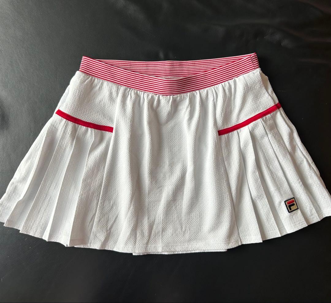 FILA 2026SS テニスウェア スコートとゲームシャツのセットアップ