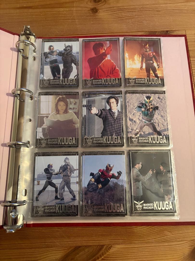 仮面ライダークウガ　DVD シリーズ　トレーディングカードホルダー