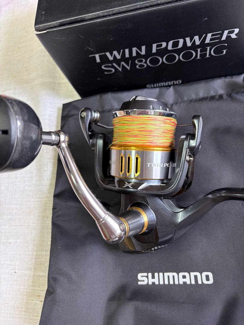 担々麺様　15 ツインパワー sw 8000hg シマノ