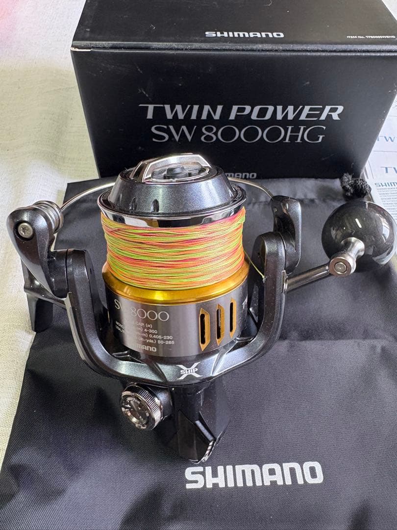 担々麺様　15 ツインパワー sw 8000hg シマノ